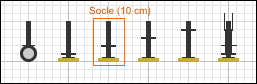 Démonstration socles réglables